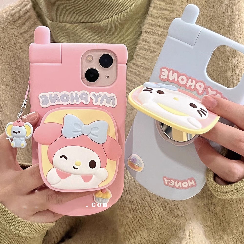 Hoạt Hình Ốp Điện Thoại Hình hello kitty Chống Rơi Cho Iphone 14promax 13 11 14pro 13pro 14