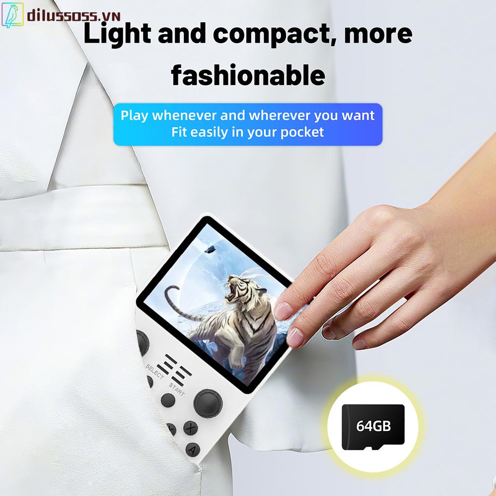 Máy Chơi game Cầm Tay 32 / 64 / 128gb Hỗ Trợ Thẻ Nhớ Cho ps1 n64