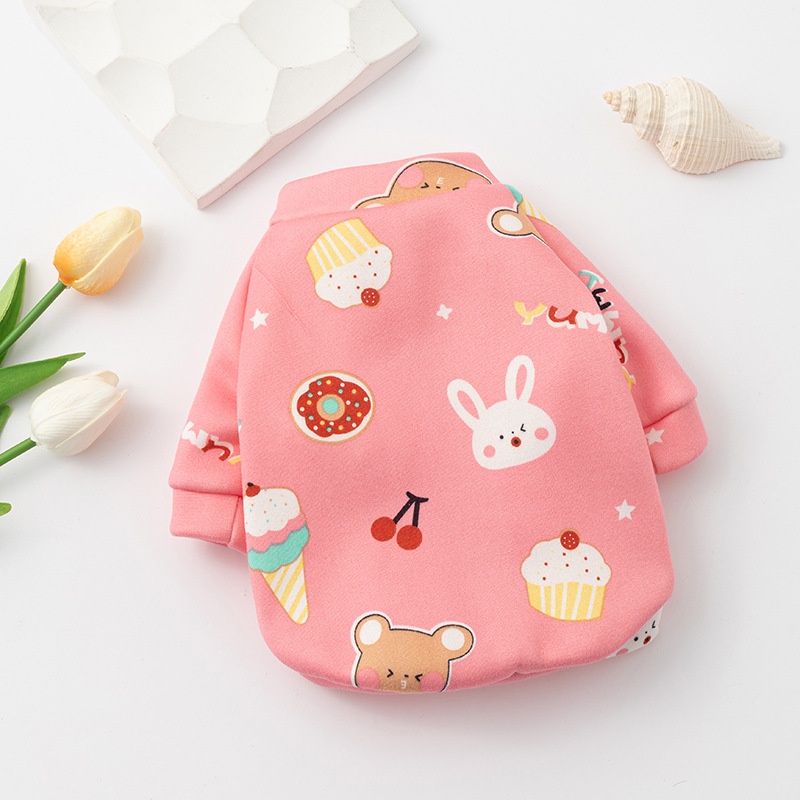 Dễ Thương Áo Len Giữ Ấm Mùa Thu Đông Cho Thú Cưng