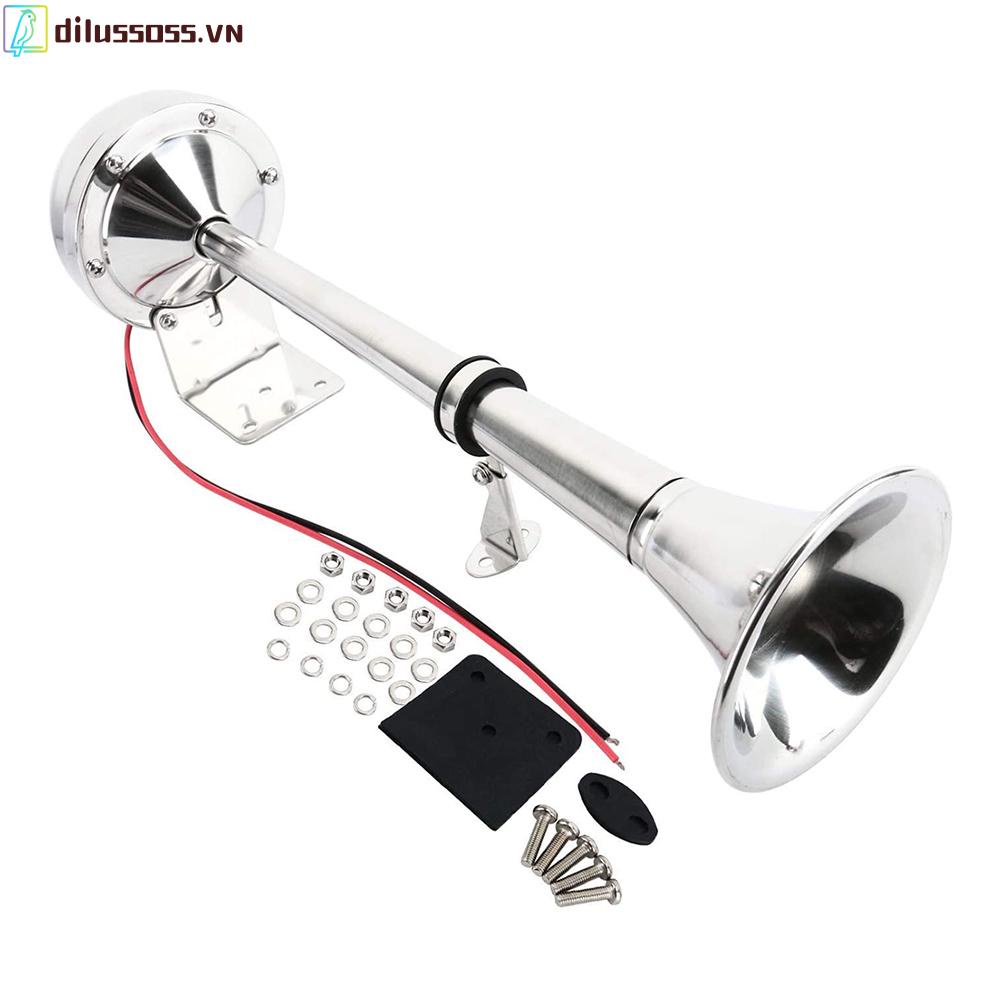 Kèn Đánh Bóng 12v Bằng Thép Không Gỉ Âm Thanh Thấp Cho Tàu Thuyền