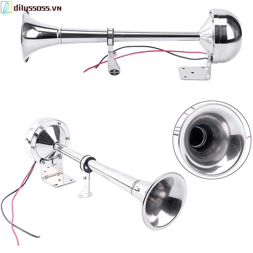 Kèn Đánh Bóng 12v Bằng Thép Không Gỉ Âm Thanh Thấp Cho Tàu Thuyền