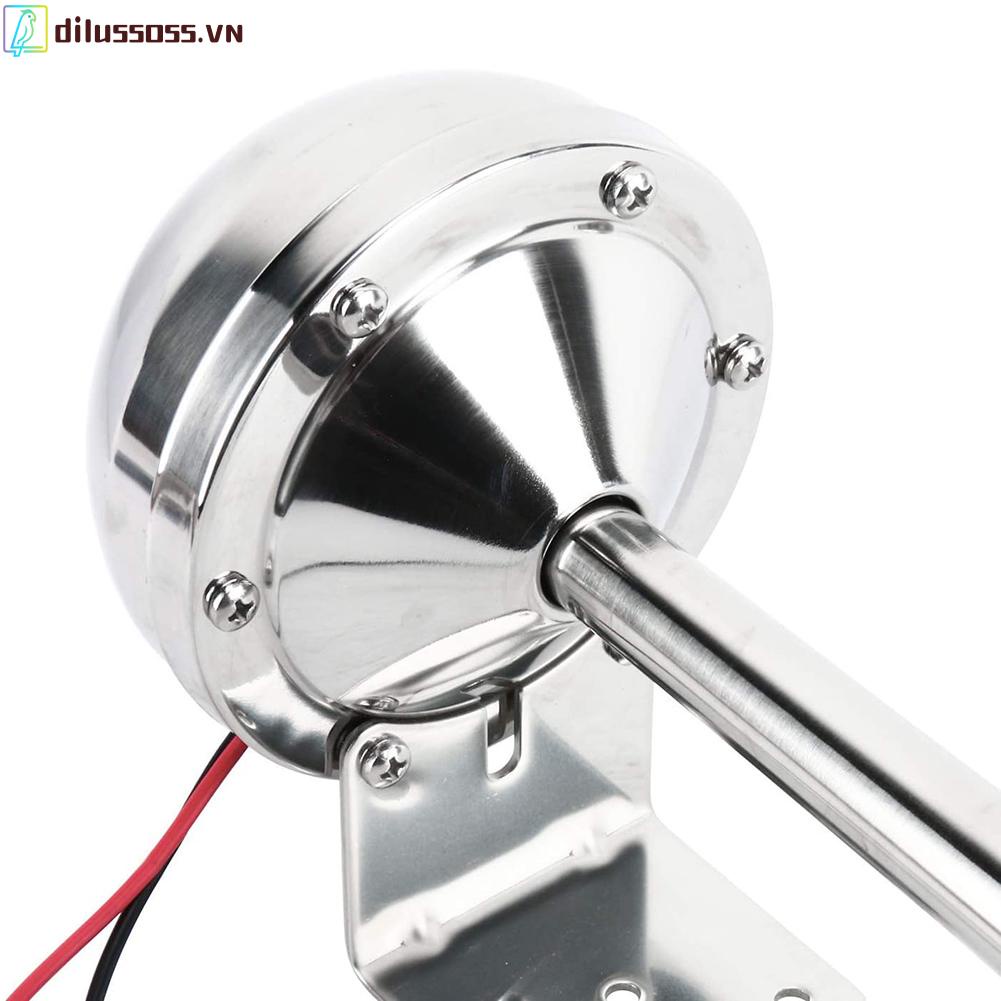 Kèn Đánh Bóng 12v Bằng Thép Không Gỉ Âm Thanh Thấp Cho Tàu Thuyền
