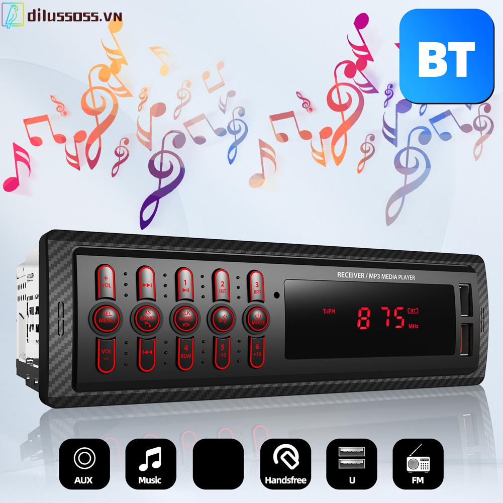 Máy Nghe Nhạc mp3 bluetooth Màn Hình lcd 12v dilussoss.vn Dùng Trong Xe Hơi