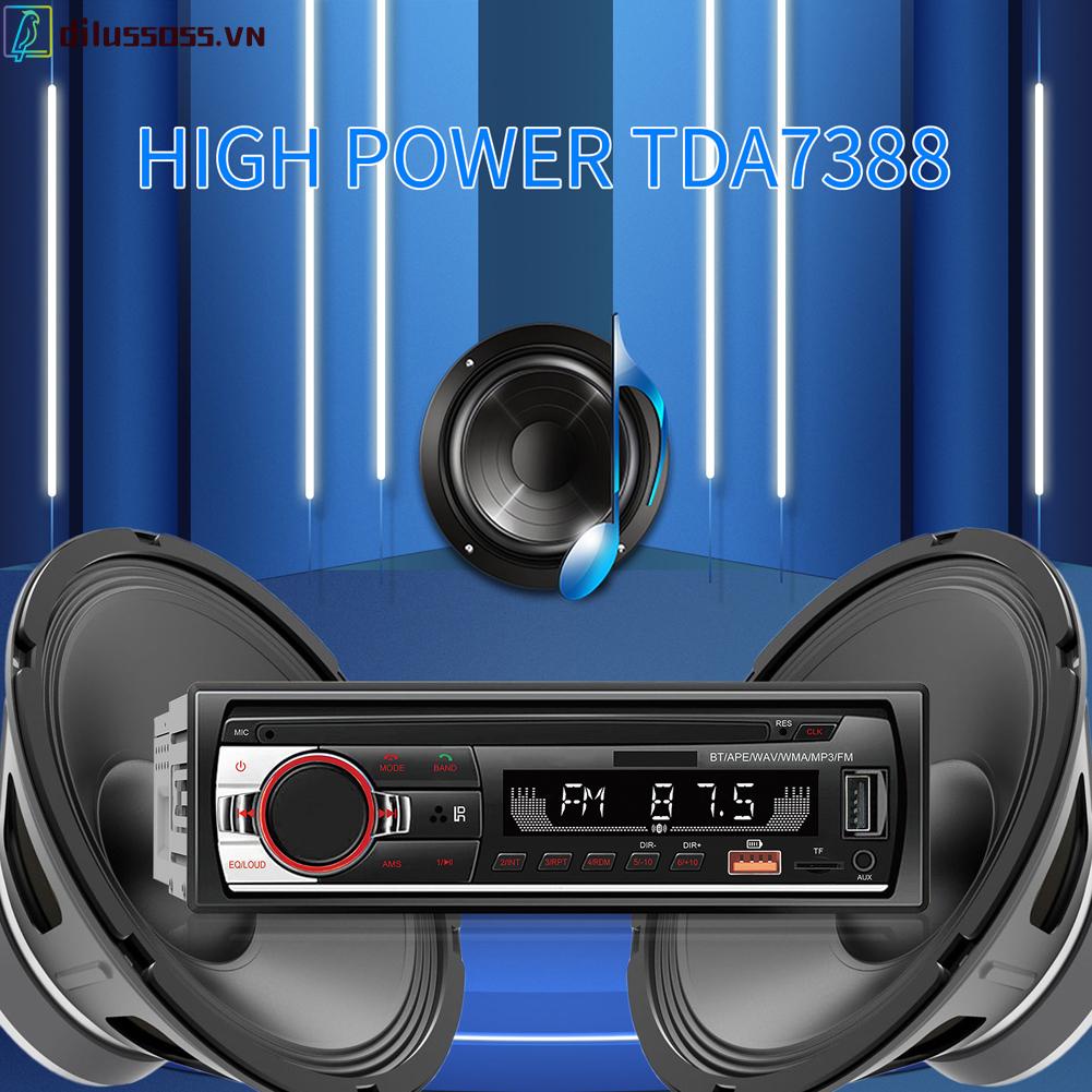 Máy Nghe Nhạc mp3 bluetooth Màn Hình lcd 12v dilussoss.vn Dùng Trong Xe Hơi