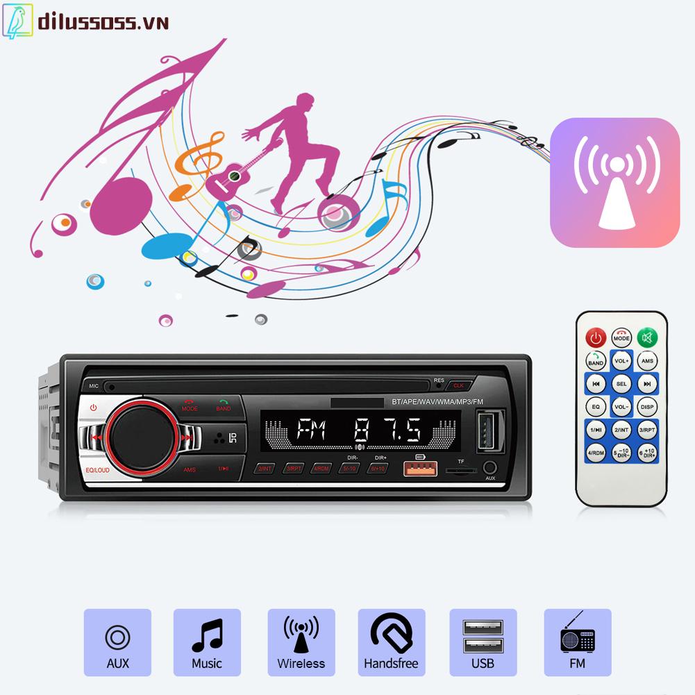 Máy Nghe Nhạc mp3 bluetooth Màn Hình lcd 12v dilussoss.vn Dùng Trong Xe Hơi