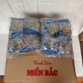 Túi Thạch Dừa cát tường Miền bắc 20 gói. Vị dừa/dứa