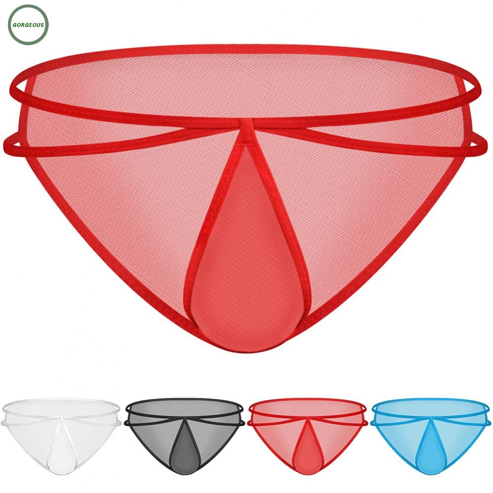 New Coming~Mens Briefs Thin Underpants Underwear Wetlook Clubwear G-string Jockstrap#Home Essentialses
