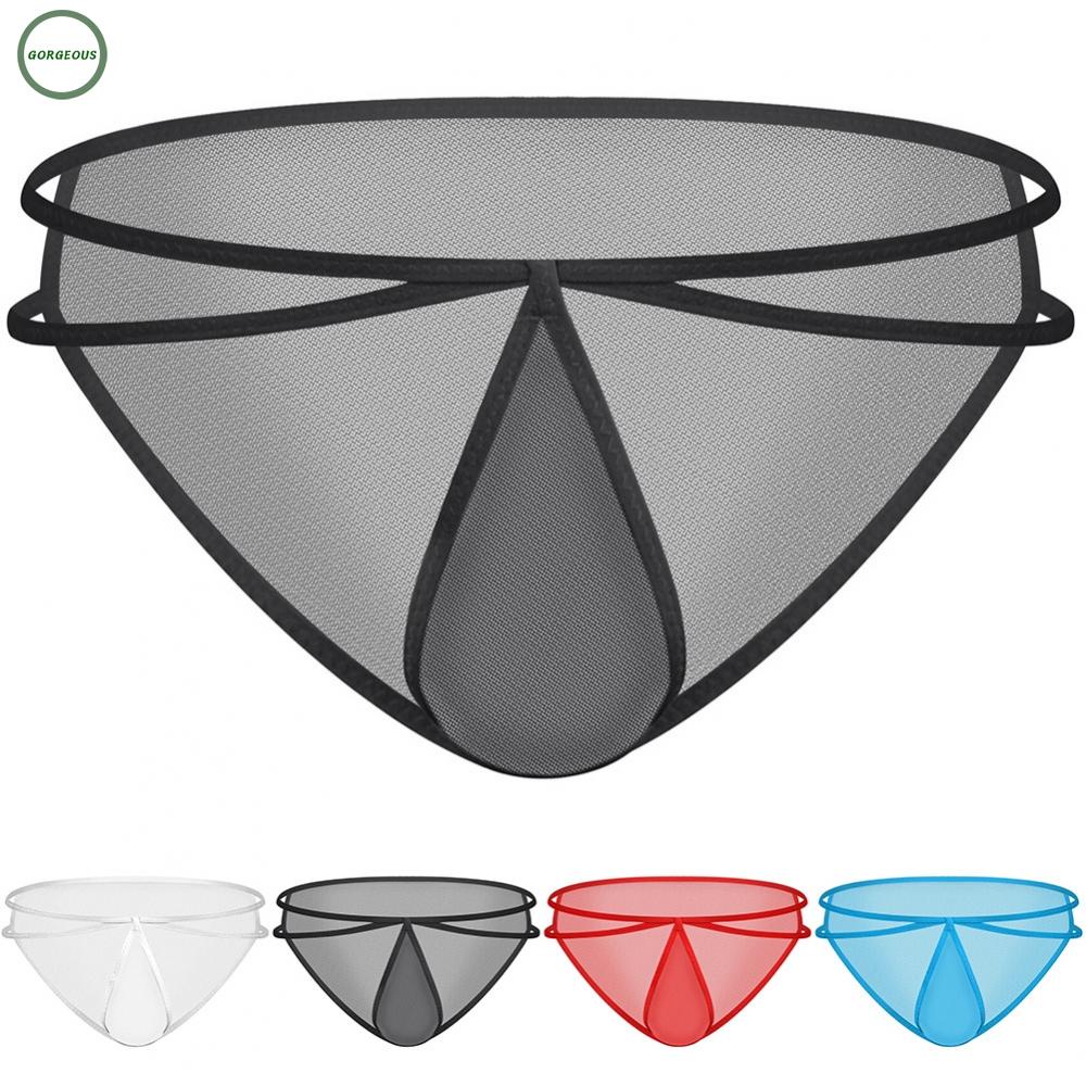New Coming~Mens Briefs Thin Underpants Underwear Wetlook Clubwear G-string Jockstrap#Home Essentialses