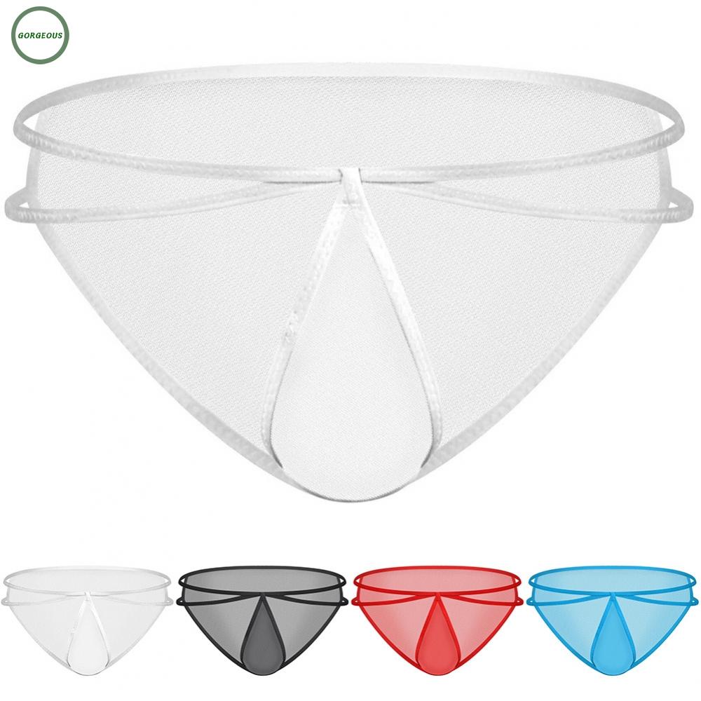New Coming~Mens Briefs Thin Underpants Underwear Wetlook Clubwear G-string Jockstrap#Home Essentialses