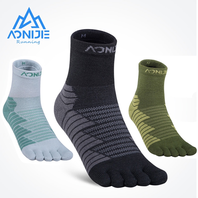 One Đôi Vớ Thể Thao Dài Trung Bình aonijie e4819 Dày Giữ Ấm