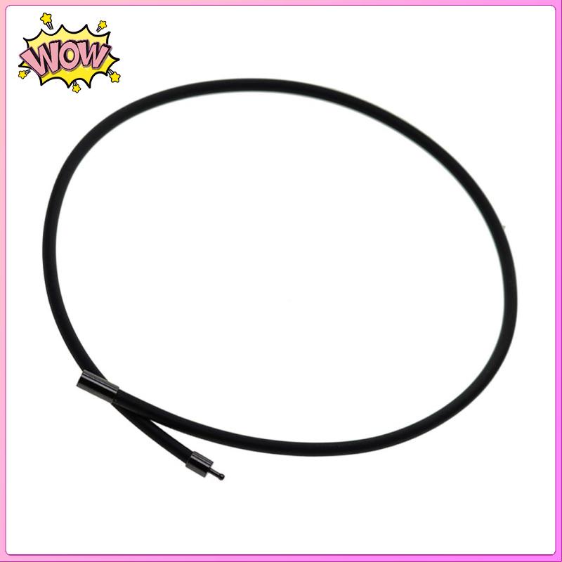 Đen Dây Cao Su 45cm Dùng Làm Trang Sức