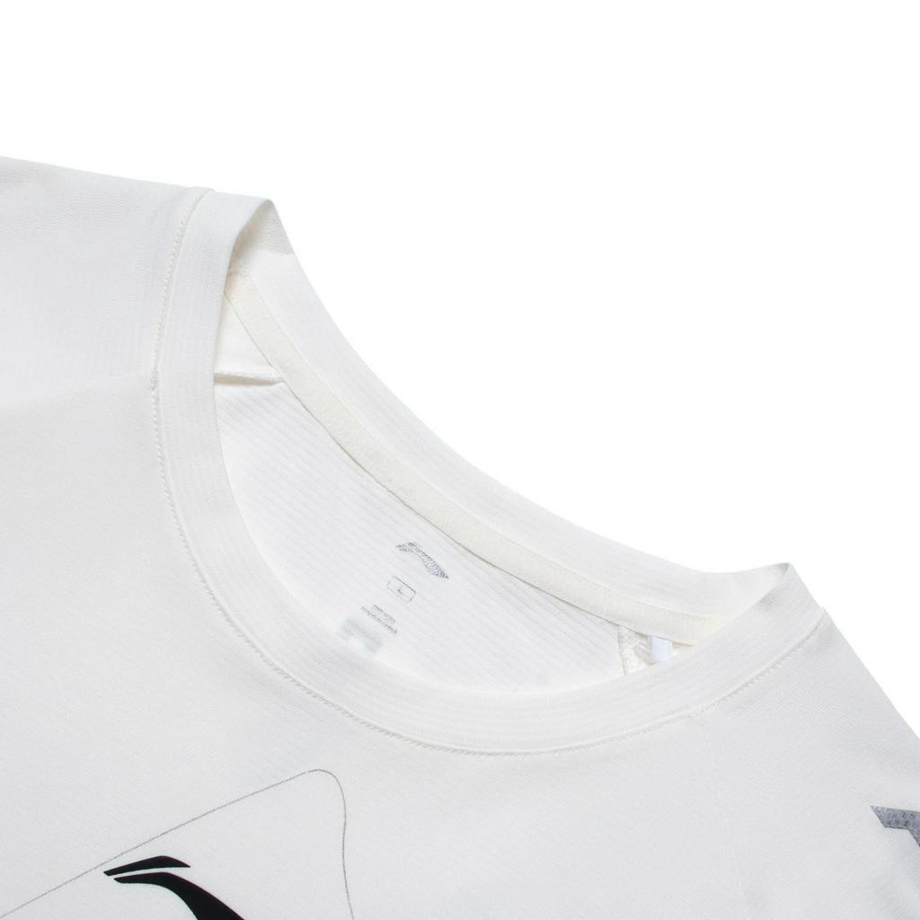 Áo Thun Nam LiNing Chính Hãng, Áo Thun Nam Xuân Hè 2023 Dáng Thể Thao, Áo Nam Running Màu Cam AHSN839