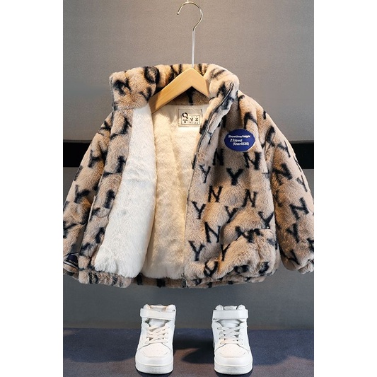 Áo Khoác Len Lông Cừu Phong Cách Mới 2023 Cho Bé Trai