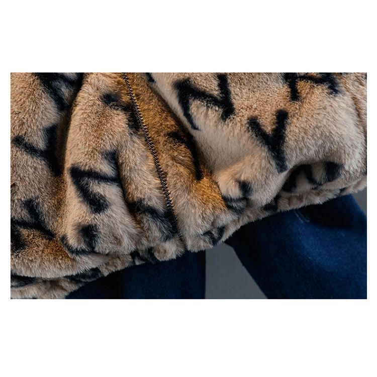 Áo Khoác Len Lông Cừu Phong Cách Mới 2023 Cho Bé Trai