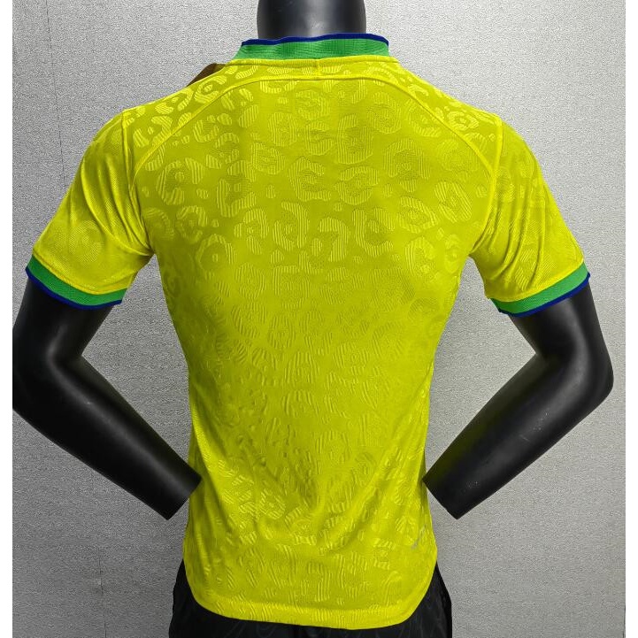 Áo Đồng Phục Bóng Đá Đội Tuyển brazil 23 / 24 Bằng Đồng Thau Phiên Bản 2022