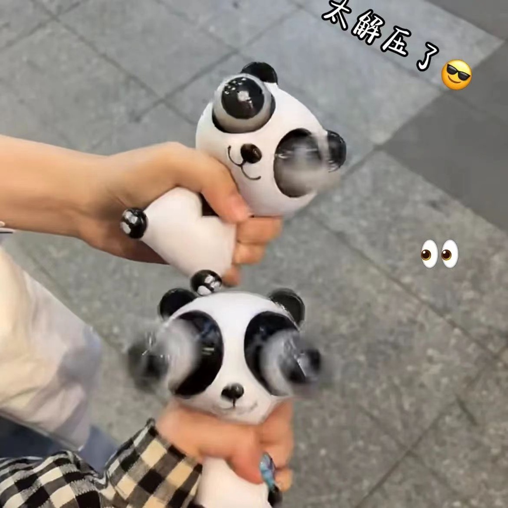 Đồ Chơi Nắn Bóp Đàn Hồi Giảm stress Hình Gấu Trúc