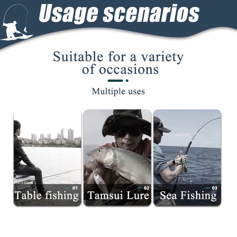 Khoen Móc Câu Cá Đa Năng Bằng Thép Không Gỉ Chất Lượng Cao