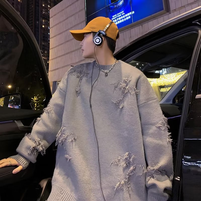 Áo sweater Mùa Đông 2023 Dày Dặn Ấm Áp Dễ Phối Đồ Theo Phong Cách retro Nhật Bản Dành Cho Nam Và Nữ