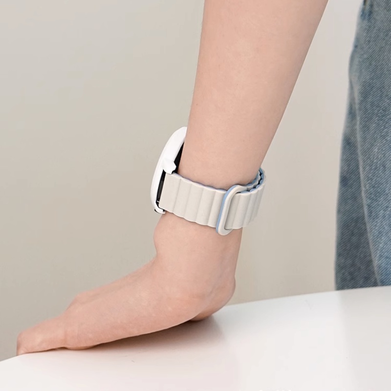 Phù Hợp Dây Đeo Silicon Từ Tính Cho Đồng Hồ Thông Minh samsung galaxy watch 6 5 4 40mm 44mm 6 classic