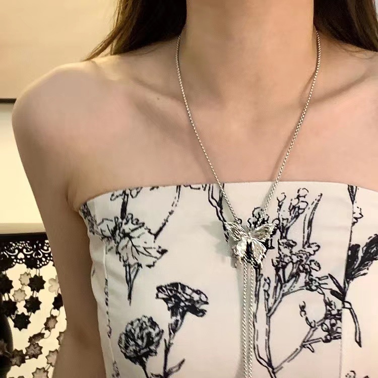 Dây Xích Đeo Hông / Cánh Tay Bằng Kim Loại Dạng Lỏng Hình Bướm Có Thể Điều Chỉnh Đa Năng