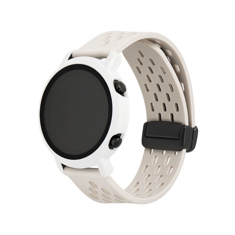 Phù Hợp Dây Đeo Silicon Nam Châm Thoáng Khí Dành Cho Đồng Hồ Thông Minh samsung galaxy watch 6 5 4 40mm 44mm 6 classic