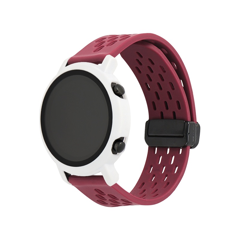 Phù Hợp Dây Đeo Silicon Nam Châm Thoáng Khí Dành Cho Đồng Hồ Thông Minh samsung galaxy watch 6 5 4 40mm 44mm 6 classic