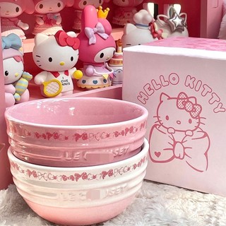 Màu sắc bộ bát ăn hello kitty