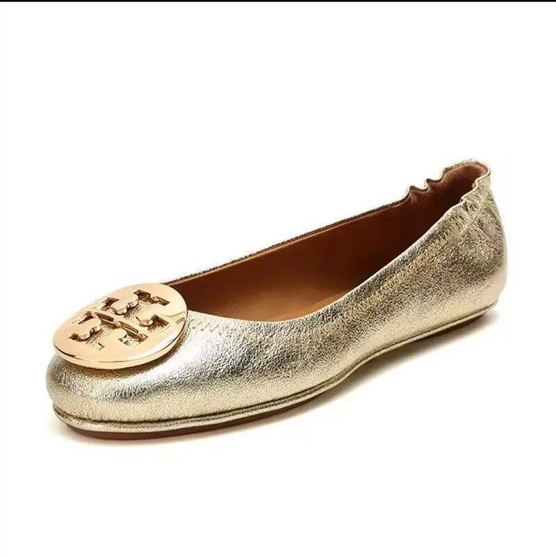 Giày Búp Bê Nữ Mũi Tròn Đế Mềm Thời Trang