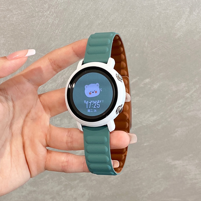 Phù Hợp Dây Đeo Silicon Từ Tính Cho Đồng Hồ Thông Minh samsung galaxy watch 6 5 4 40mm 44mm 6