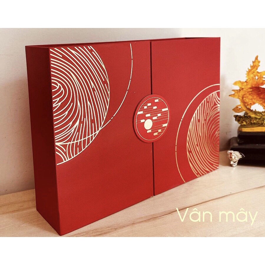 HỘP QUÀ TẶNG ,HỘP ĐỰNG YẾN CỨNG CAO CẤP -VÂN MÂY