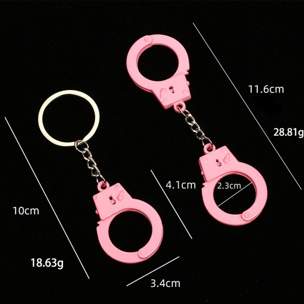 Dalee Còng Tay Đồ Chơi mini Bằng Kim Loại Màu Bạc Phong Cách punk