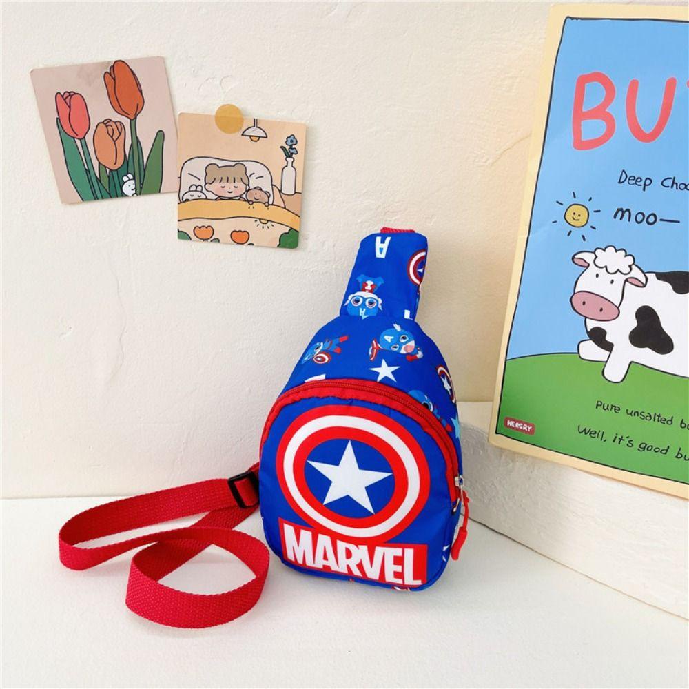 Shanhai marvel Ba Lô nylon Đeo Vai / Thắt Lưng Nhỏ In Họa Tiết Hoạt Hình marvel Cho Bé