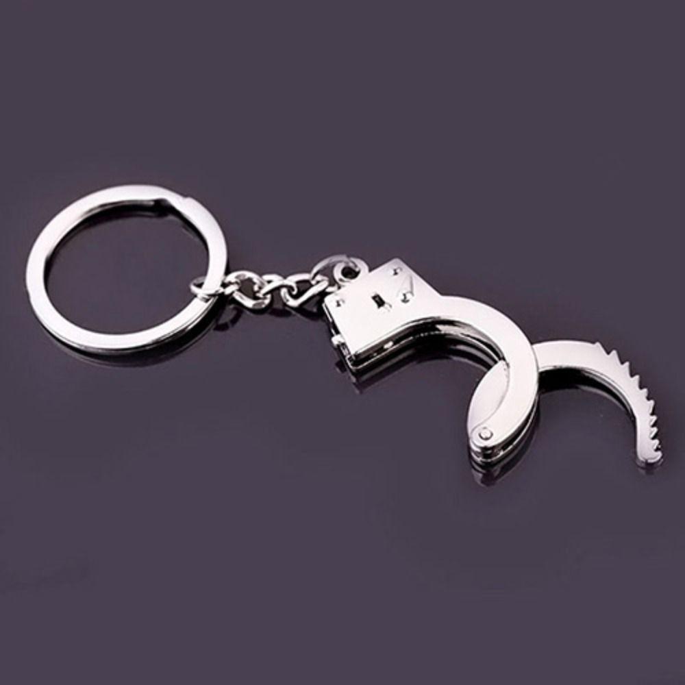 Dalee Còng Tay Đồ Chơi mini Bằng Kim Loại Màu Bạc Phong Cách punk