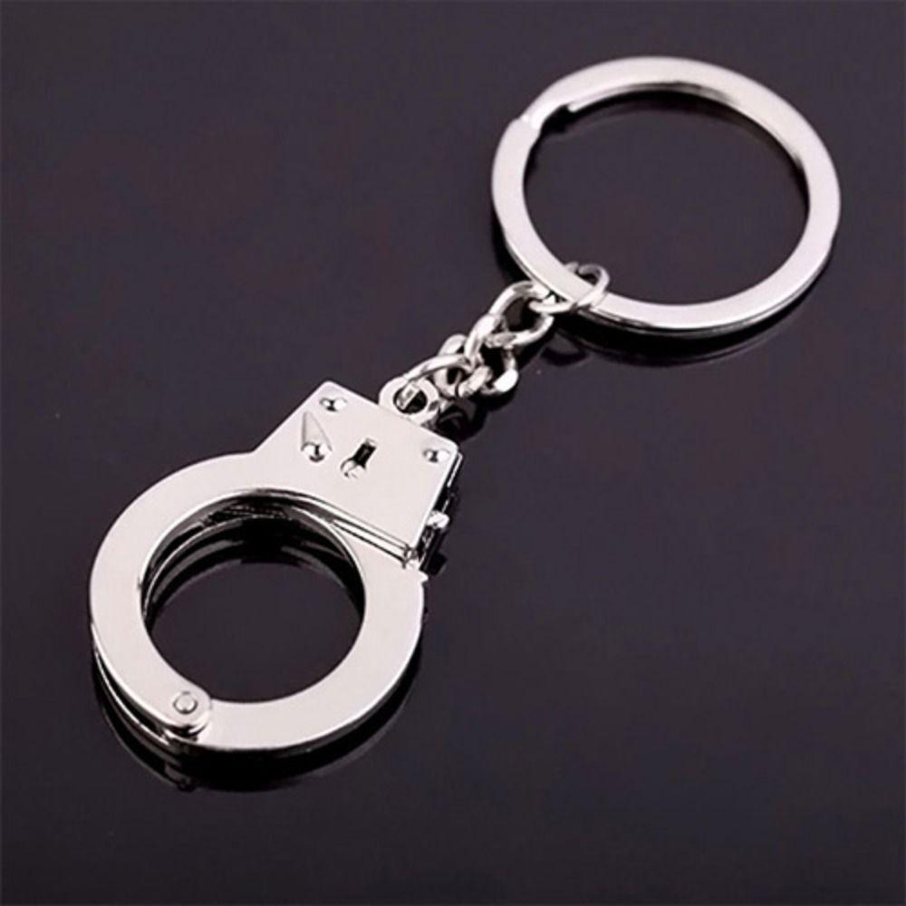 Dalee Còng Tay Đồ Chơi mini Bằng Kim Loại Màu Bạc Phong Cách punk