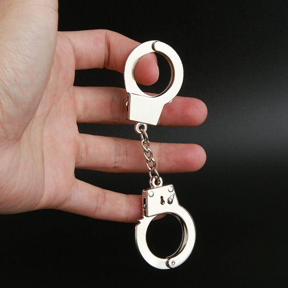 Humberto Còng Tay Đồ Chơi mini Bằng Kim Loại Màu Bạc / Hồng