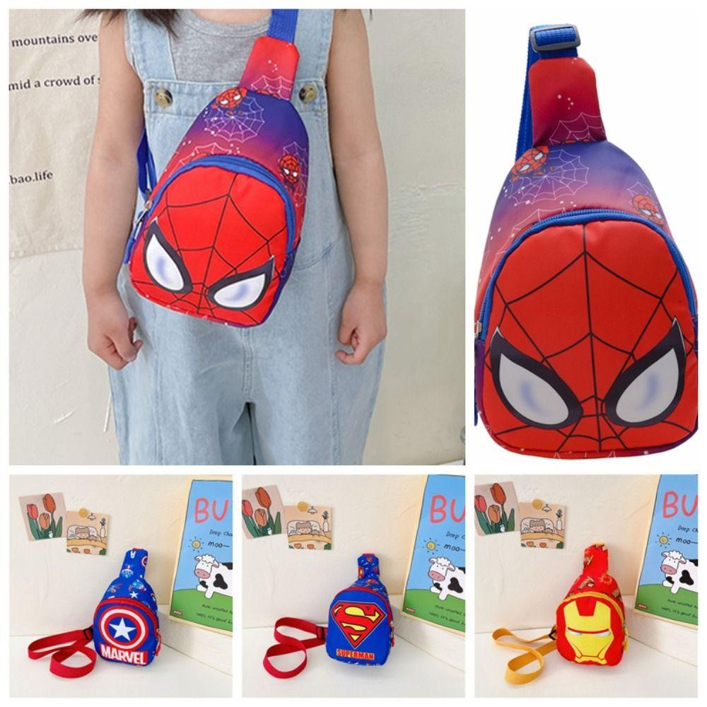 Shanhai marvel Ba Lô nylon Đeo Vai / Thắt Lưng Nhỏ In Họa Tiết Hoạt Hình marvel Cho Bé