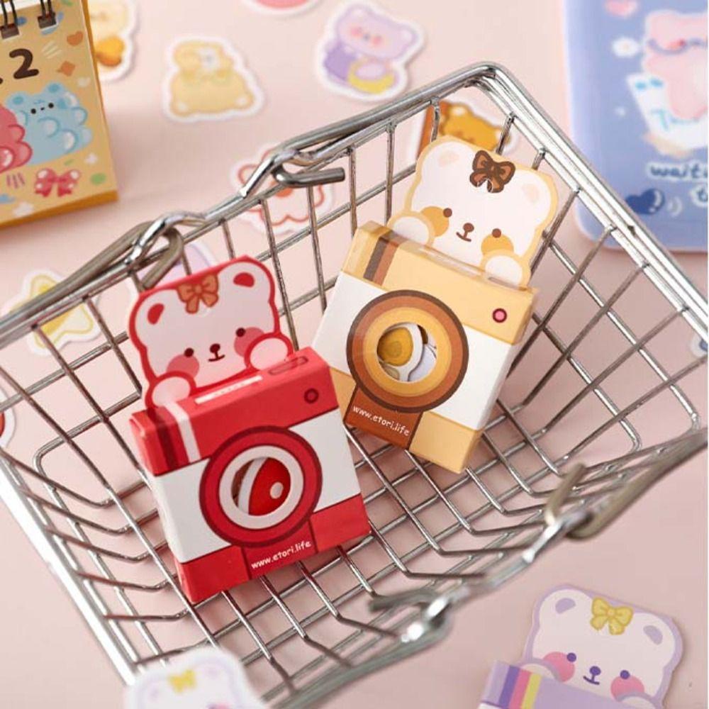 Adames Đề Can Dán Trang Trí Hình Gấu Hoạt Hình graffiti Chống Thấm Nước diy