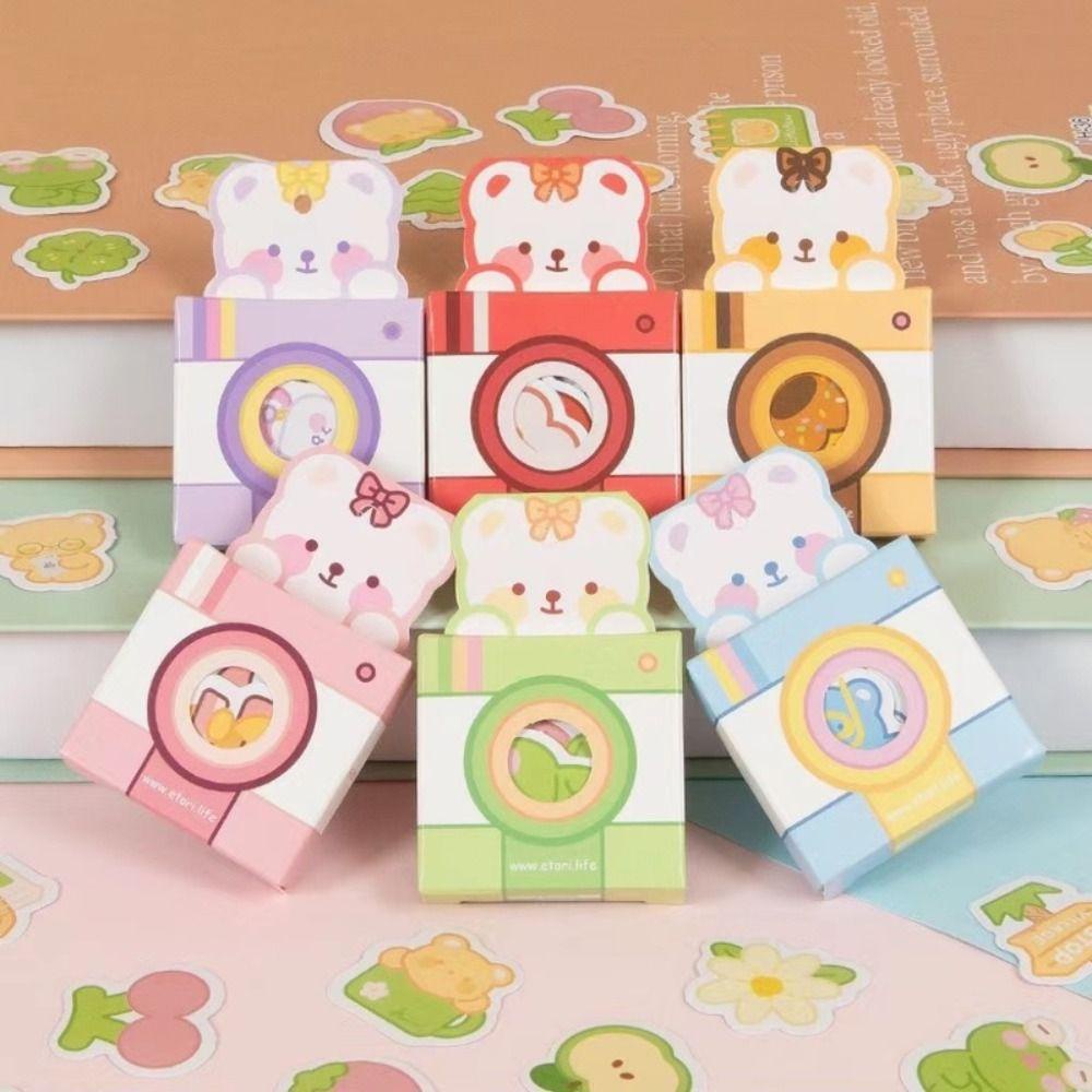 Adames Đề Can Dán Trang Trí Hình Gấu Hoạt Hình graffiti Chống Thấm Nước diy