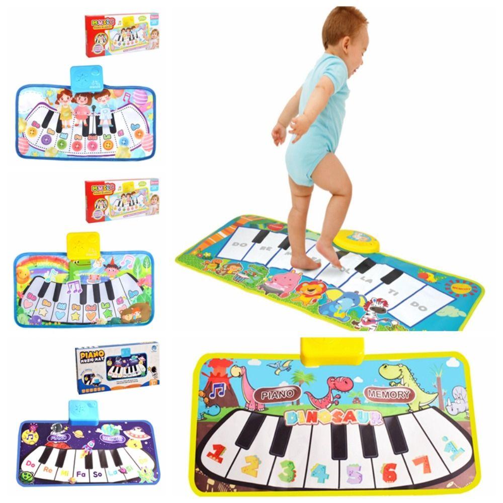 Thảm Nhạc ahmed 8 Nhạc Cụ Hình Phi Hành Gia / Khủng Long Nhảy Múa / Sàn 5 Chế Độ Phát Nhạc Cho Bé
