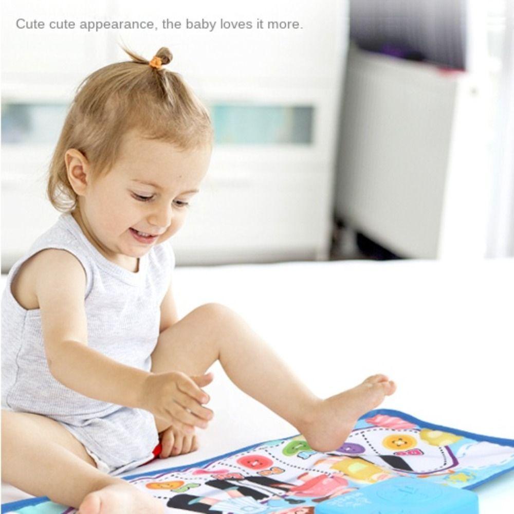 Thảm Nhạc ahmed 8 Nhạc Cụ Hình Phi Hành Gia / Khủng Long Nhảy Múa / Sàn 5 Chế Độ Phát Nhạc Cho Bé