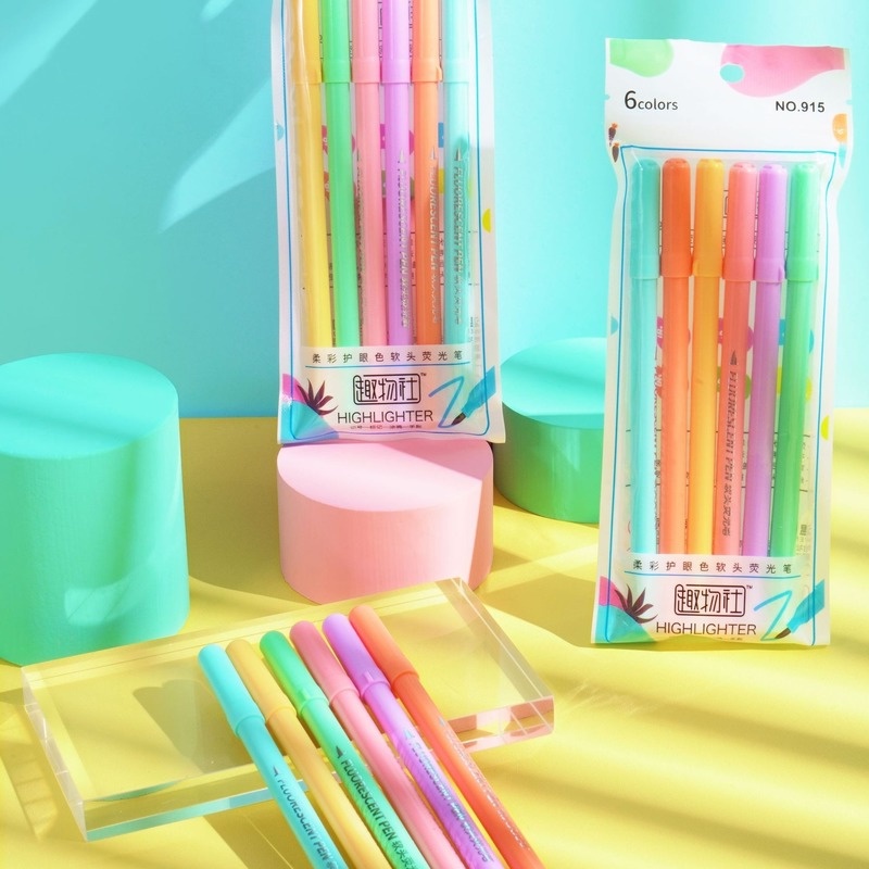 Set 6 Bút Lông Đầu Mềm Vẽ Màu Nước Nghệ ThuậtJD CO TH