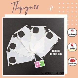 Miếng dán ppf 3 lớp full lưng viền i p h 0 n e 13 pro max _thquyn98
