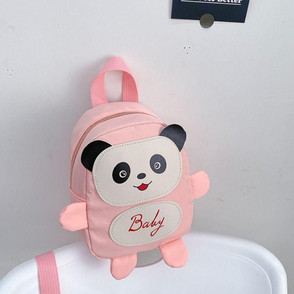 Shanhai Ba Lô Đi Học mini Hai Dây Chống Thất Lạc Hình Gấu Trúc Hoạt Hình Dễ Thương Có Thể Điều Chỉnh Cho Bé Mẫu Giáo