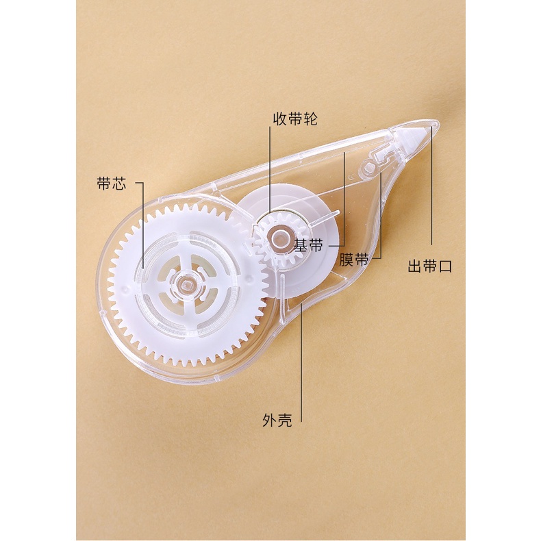 Set 6 Cuộn Băng Keo Xóa 78m Tiện LợiJD CO TH