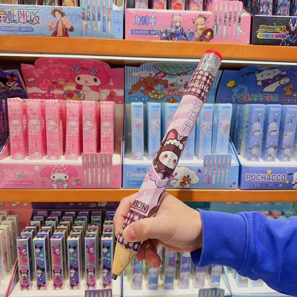 Bút Chì Cỡ Lớn In Họa Tiết Hoạt Hình Dễ ThươngJD CO TH