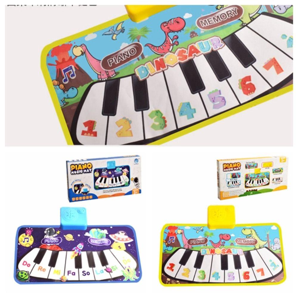 Thảm Nhạc ahmed 8 Nhạc Cụ Hình Phi Hành Gia / Khủng Long Nhảy Múa / Sàn 5 Chế Độ Phát Nhạc Cho Bé