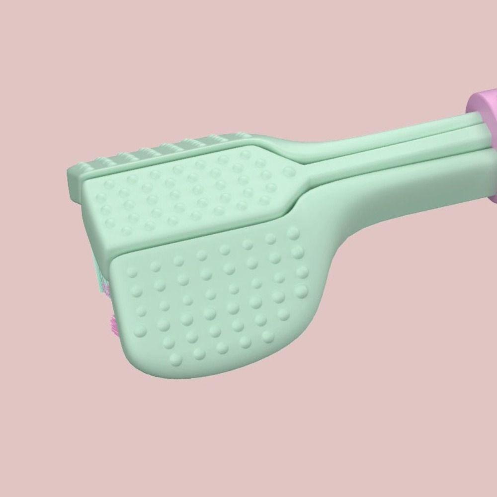 Dalton Bàn Chải Đánh Răng Ba Mặt Xoay 360 Độ Làm Sạch Răng Miệng Cho Bé