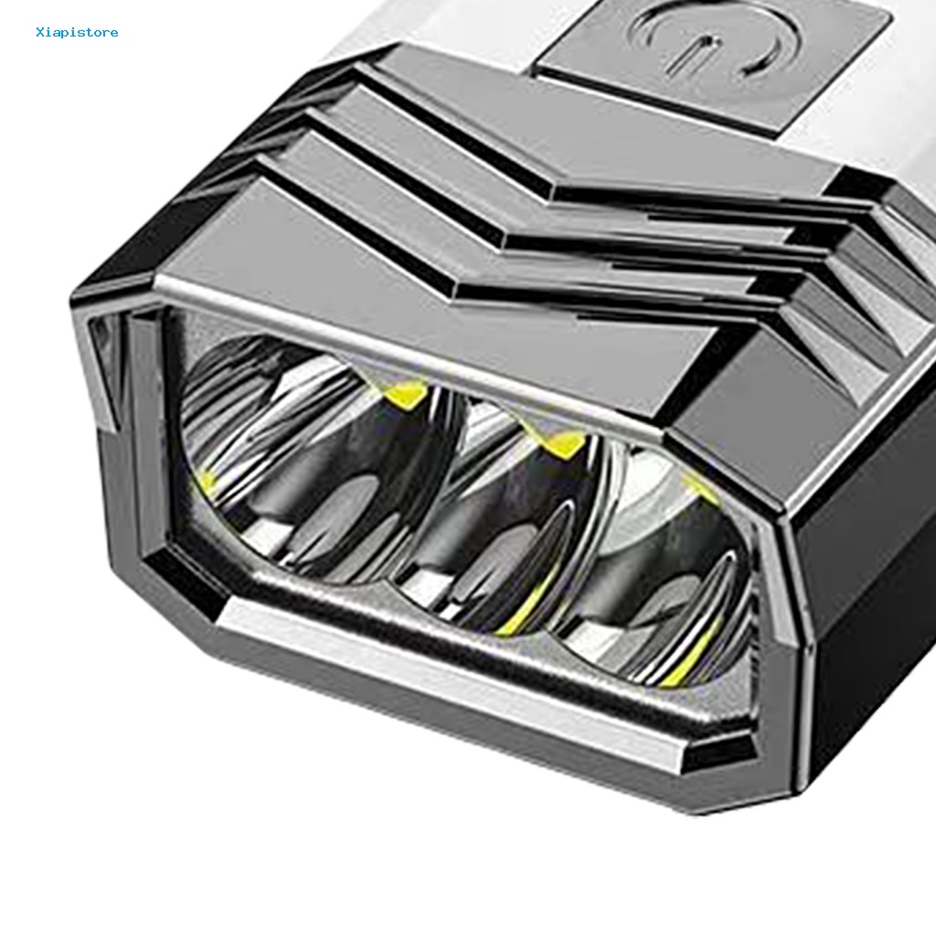 Đèn Pha Cảnh Báo An Toàn Siêu Sáng Bằng Nhựa Gắn Đuôi Xe Đạp Dễ Lắp Đặt