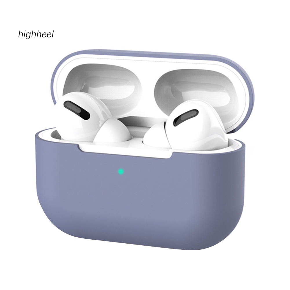 Vỏ Bảo Vệ Hộp Sạc Tai Nghe bluetooth airpods pro 3 Bằng Silicon