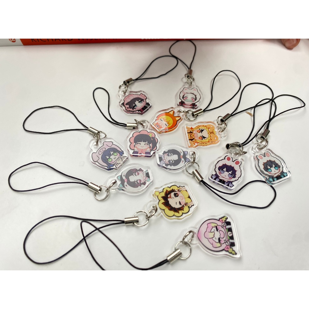 Móc Treo Điện Thoại Phonecharm Anime Thanh Gươm Diệt Quỷ Griptok DEMON SLAYER Chibi Phụ Kiện điện thoại
